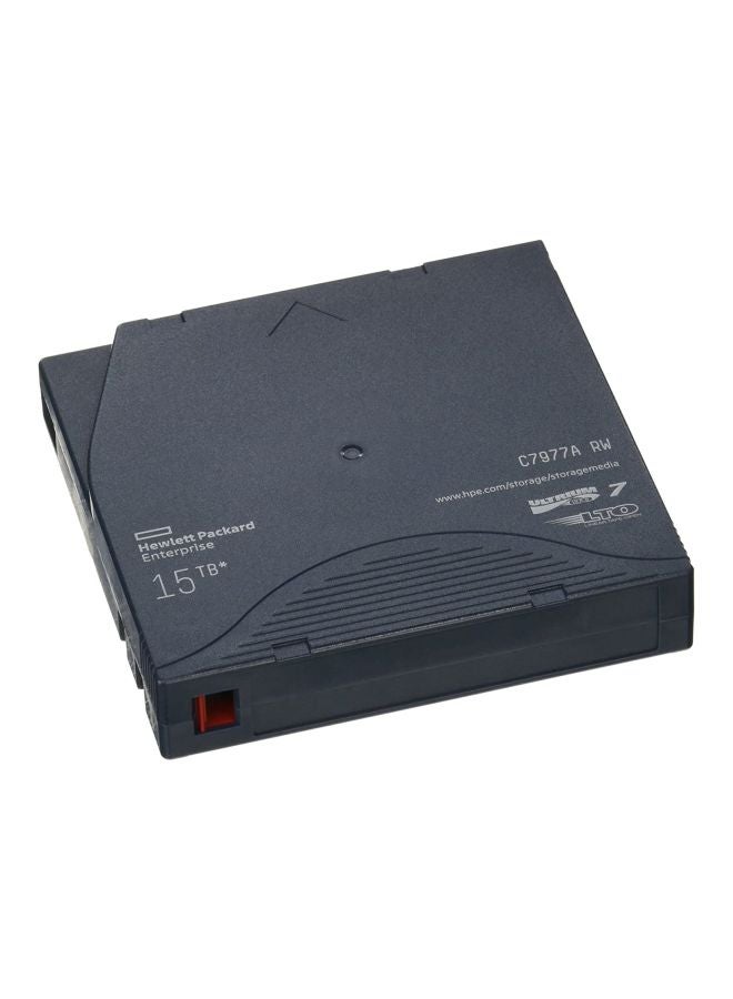 HP - LTO-7 Ultrium RW Data Cartridge Black - Image 1