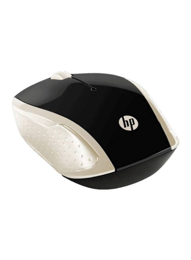 HP 200 Wireless Mouse Silk Gold/Black  - Image 3