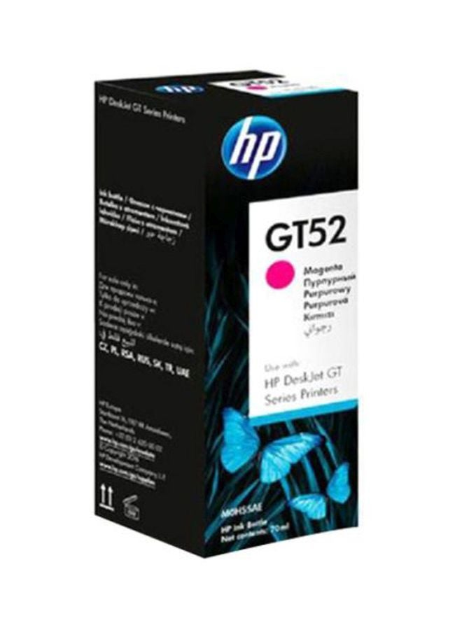 إتش بي زجاجة حبر أصلية طراز GT52 أرجواني  - Image 2