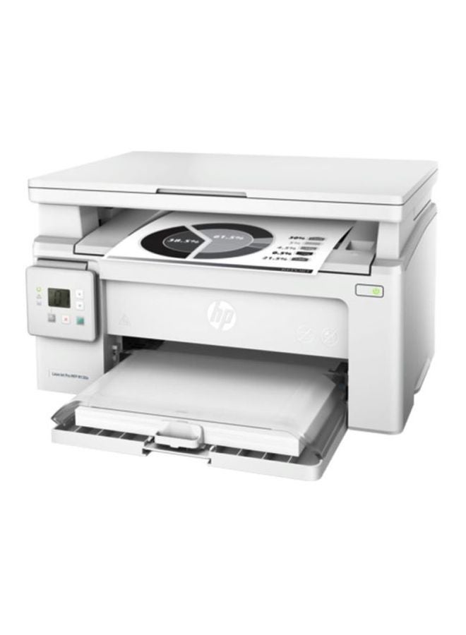 HP - LaserJet Pro MFP M130A Printer With Print/Scan/Copy Function White - Image 1