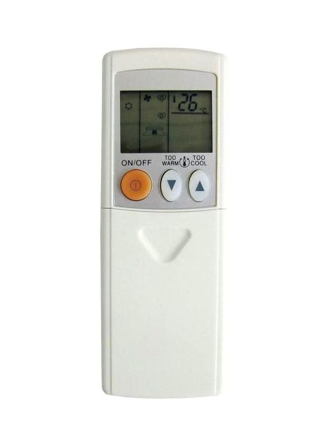 جيباس جهاز تحكم عن بُعد لمكيف الهواء من نوع ميتسوبيشي أبيض/رمادي - Image 1