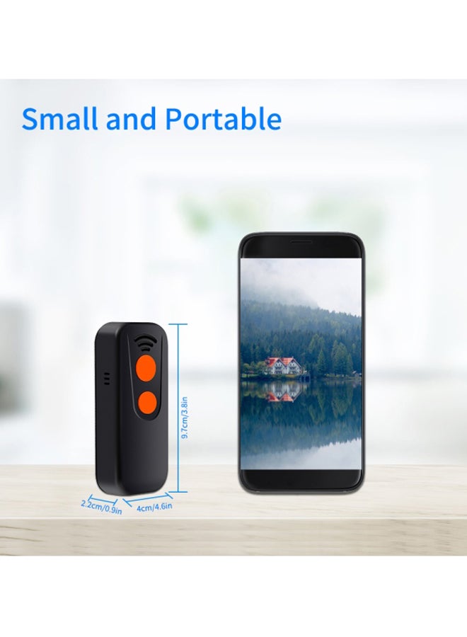 Aibecy Handheld 3-In-1 Barcode Scanner Black  - Image 4