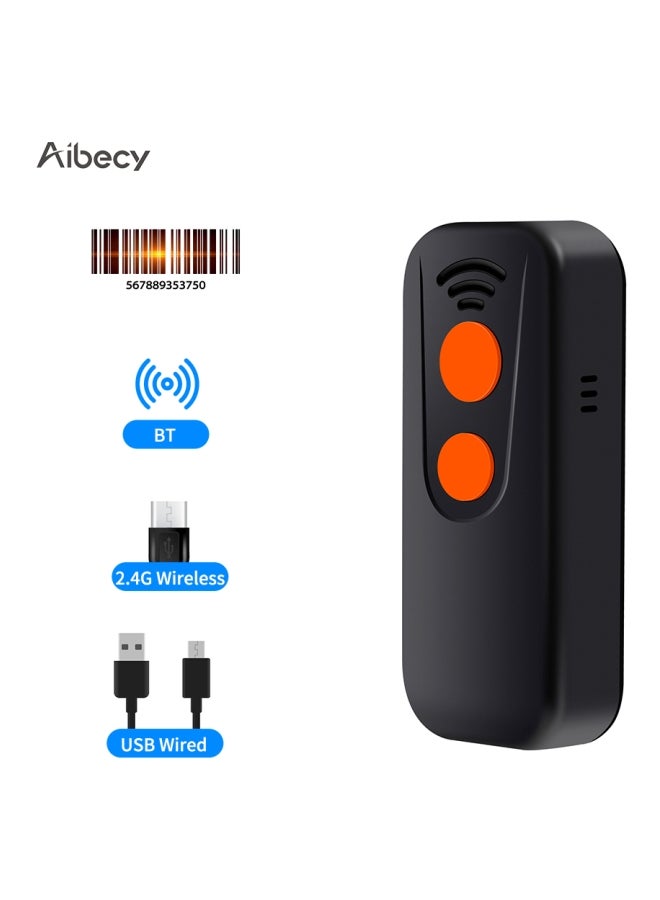 Aibecy Handheld 3-In-1 Barcode Scanner Black  - Image 5