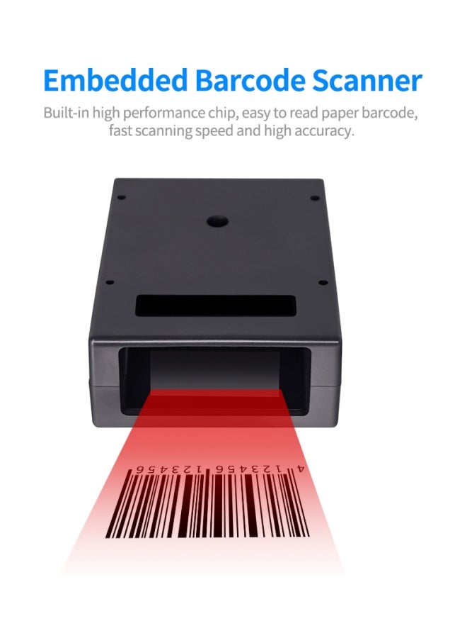 Aibecy - Embedded Barcode Scanner Black - Image 1