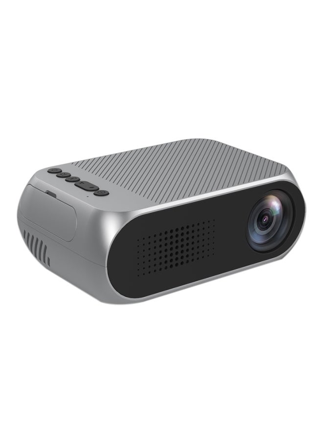 Aibecy Mini Remote Control LED Projector Grey  - Image 2