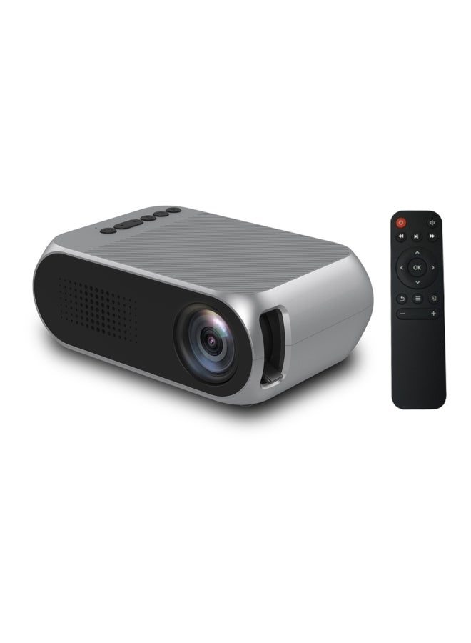 Aibecy Mini Remote Control LED Projector Grey  - Image 3