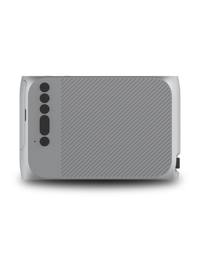 Aibecy Mini Remote Control LED Projector Grey  - Image 4