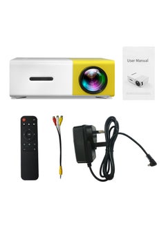 Aibecy Mini Remote Control LED Projector Yellow  - Image 4