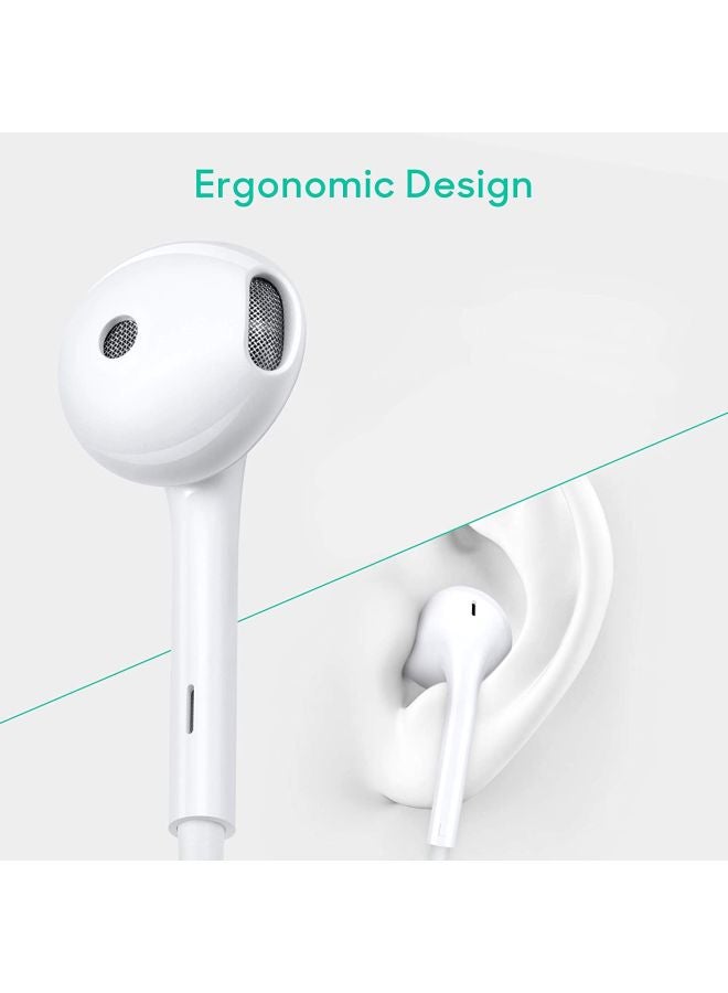 OPPO Wired In-Ear Stereo Earphones White - Image 2