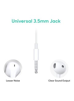 OPPO Wired In-Ear Stereo Earphones White  - Image 5