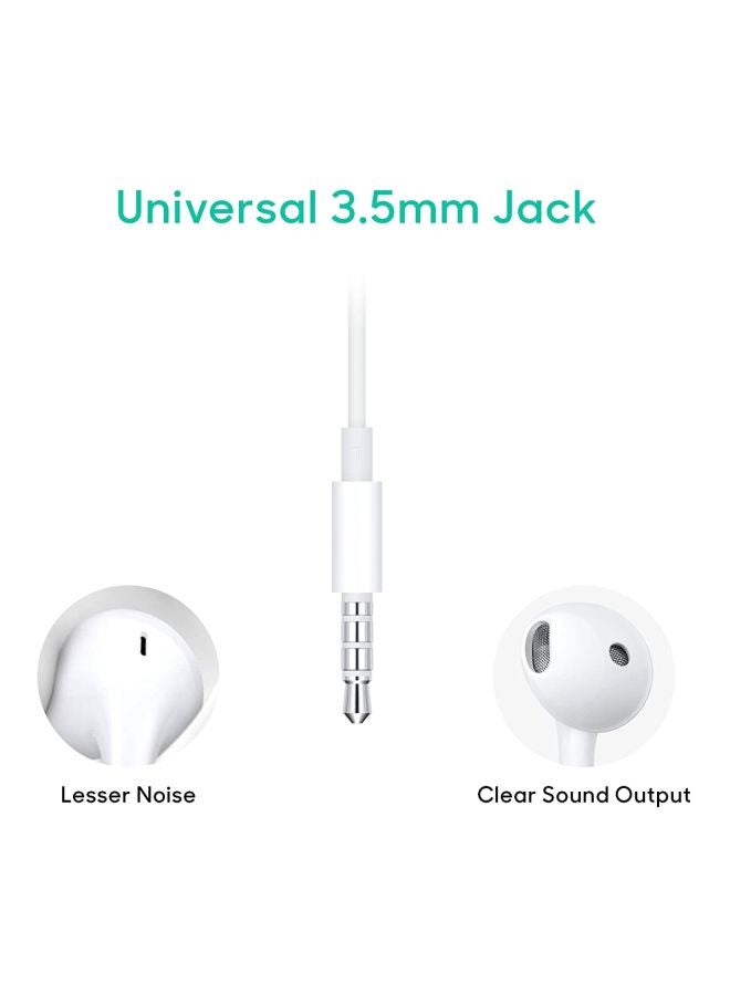 OPPO Wired In-Ear Stereo Earphones White - Image 5