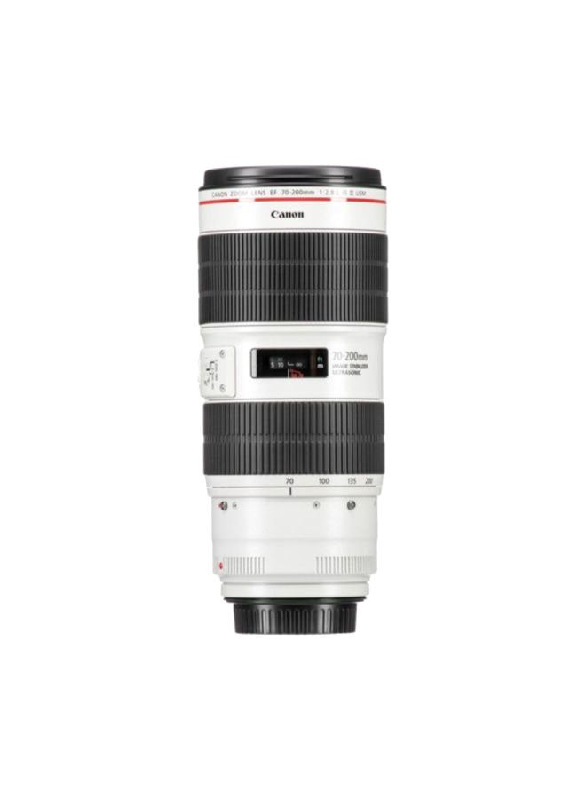 Canon - EF 70-200mm f/2.8L IS III USM Digital Camera Lens For Canon White/Black - Image 1