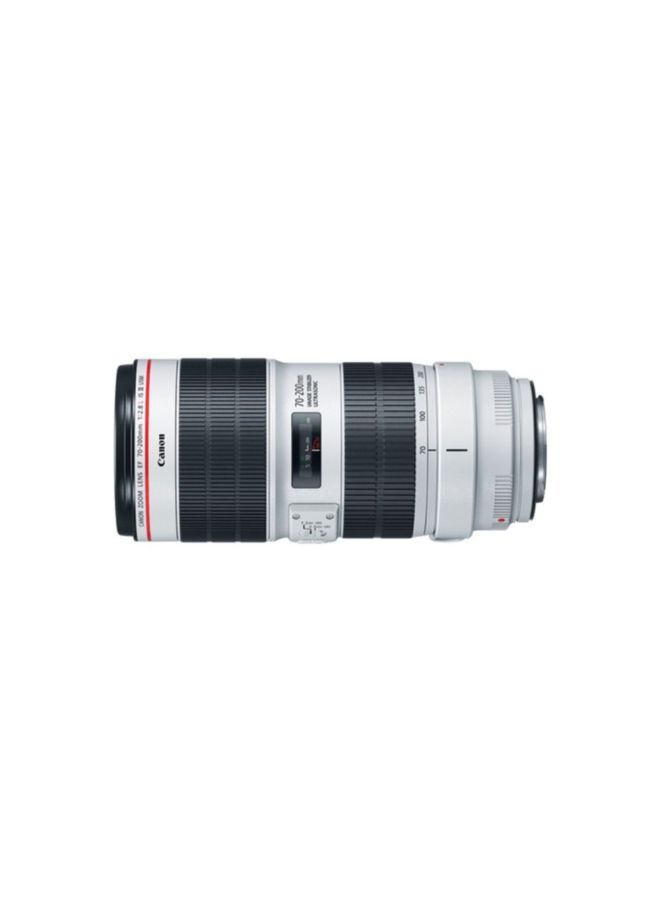 Canon - EF 70-200mm f/2.8L IS III USM Digital Camera Lens For Canon White/Black - Image 1