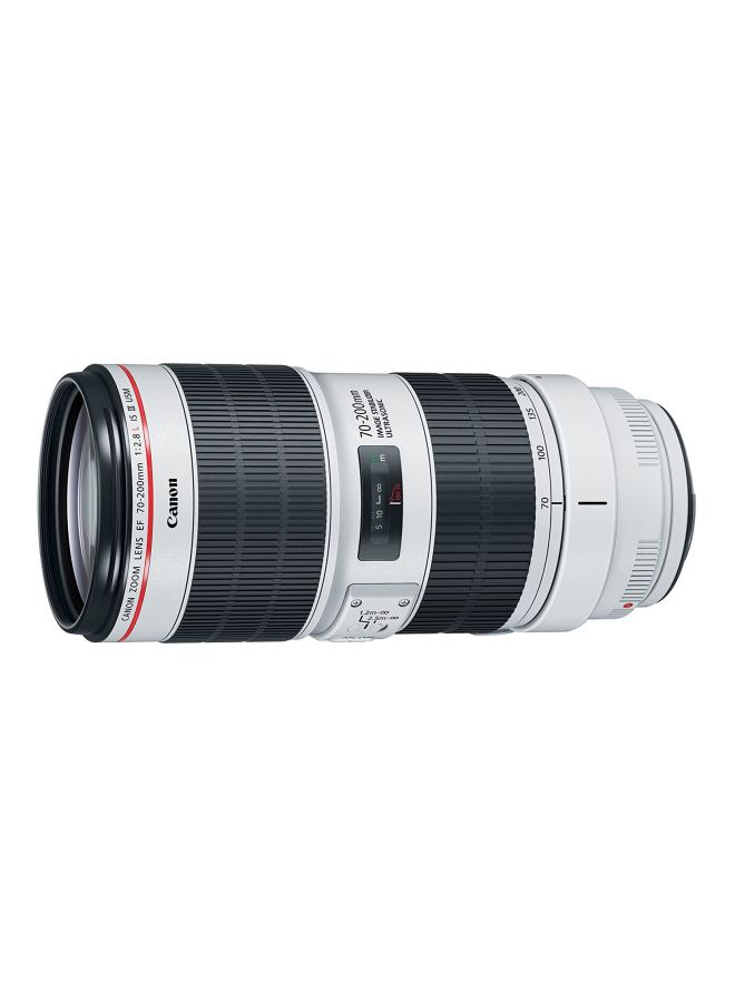 Canon - EF 70-200mm f/2.8L IS III USM Digital Camera Lens For Canon White/Black - Image 1