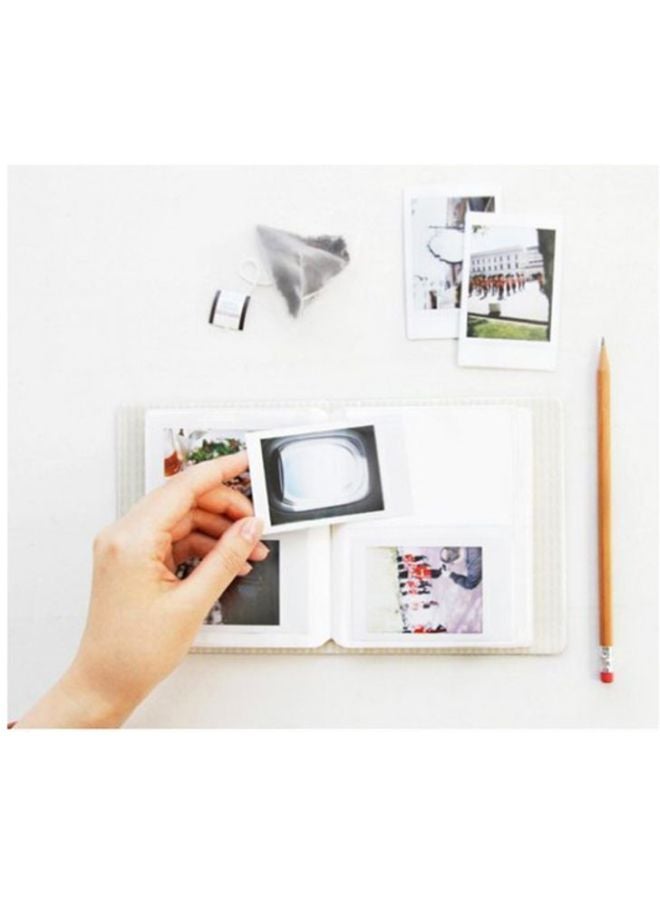 FUJIFILM Piece Of Moment Candy Colour Instax Photo Mini Book Album For Instax Mini 70/7s/8/25/50s/90 Orange  - Image 2