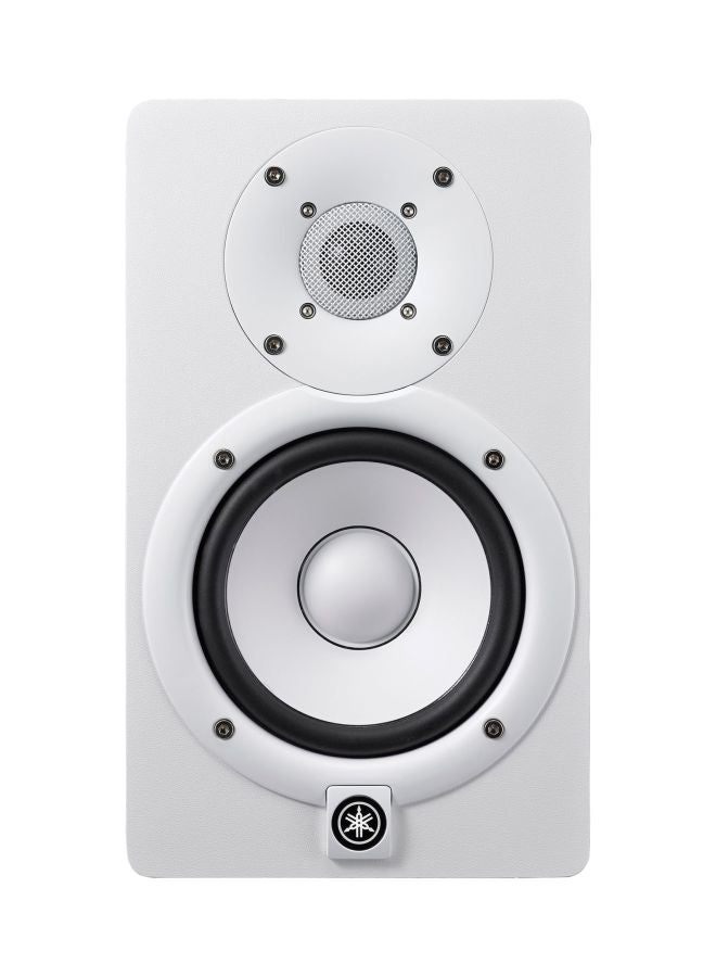 YAMAHA 2-Way Bi-Amped Powered Studio Monitor With Mounting Points HS5IW White  - Image 1