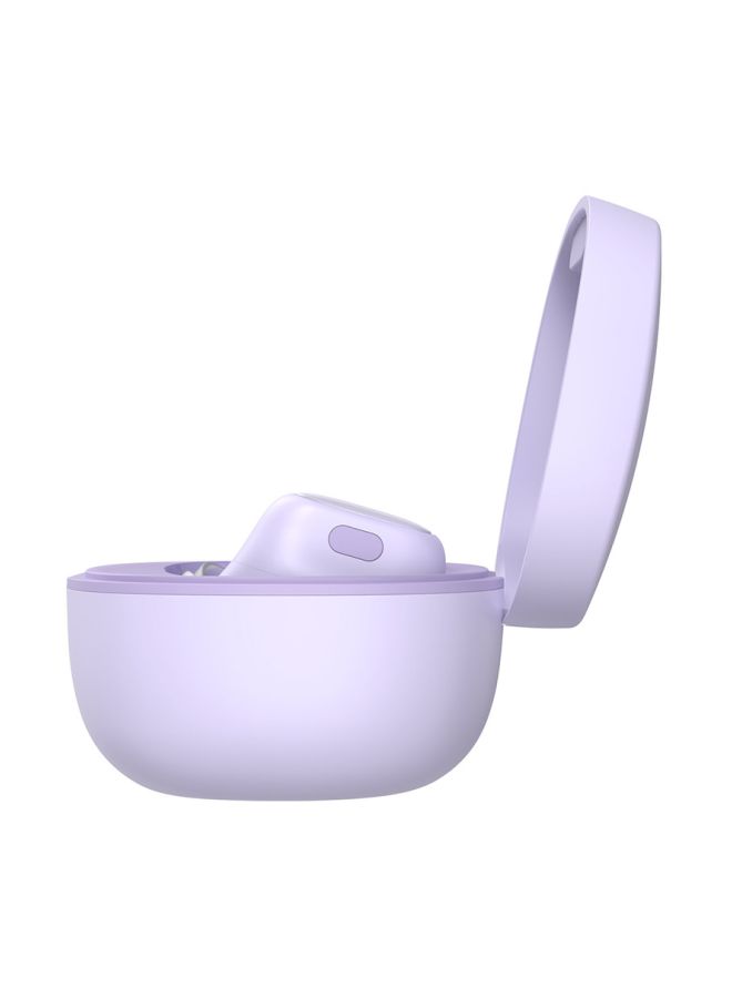 Baseus WM01 True TWS Wireless Earphones Bluetooth 5.3 Earphone HD Headphones Touch Control Earbuds for iOS/Android - Purple  - Image 4