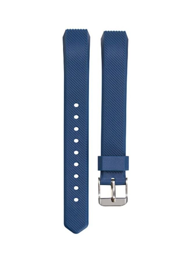 QiaoKai Silicone Band For Fitbit Alta HR Blue
