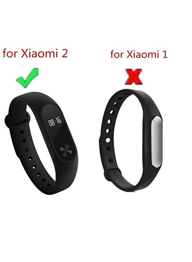 Xiaomi Replacement Strap For Xiaomi Mi Band 2 Black  - Image 4
