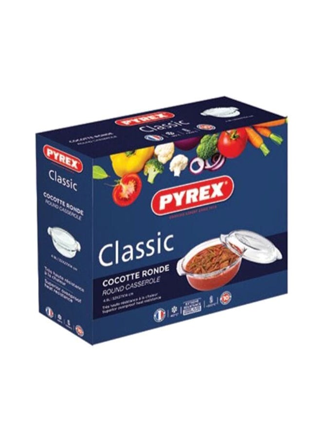 PYREX Round Casserole With Lid Clear - Image 2