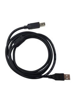 كابل USB للطابعة أسود