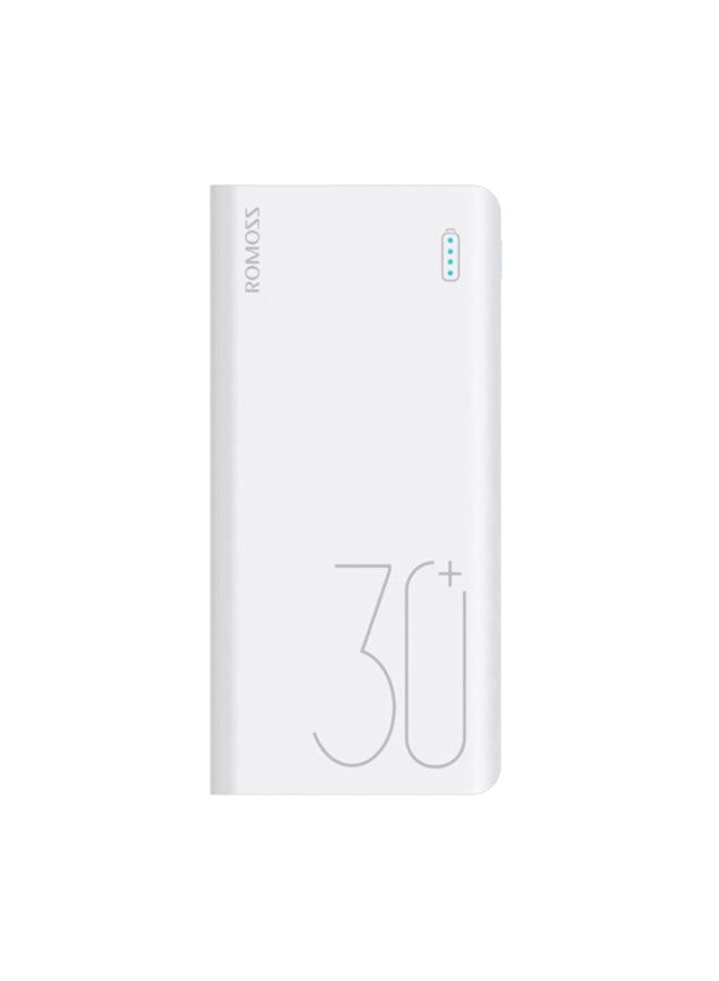 ROMOSS 30000.0 mAh Sense 8+ Portable Power Bank White  - Image 1