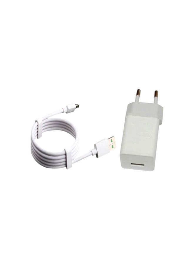 OPPO - Vooc Speed Charger With Micro USB Cable White - Image 1