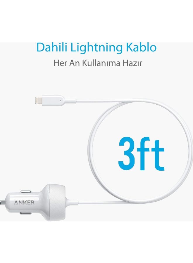 Anker - Power Drive 2 Elite With Lightning Connector White - Image 1