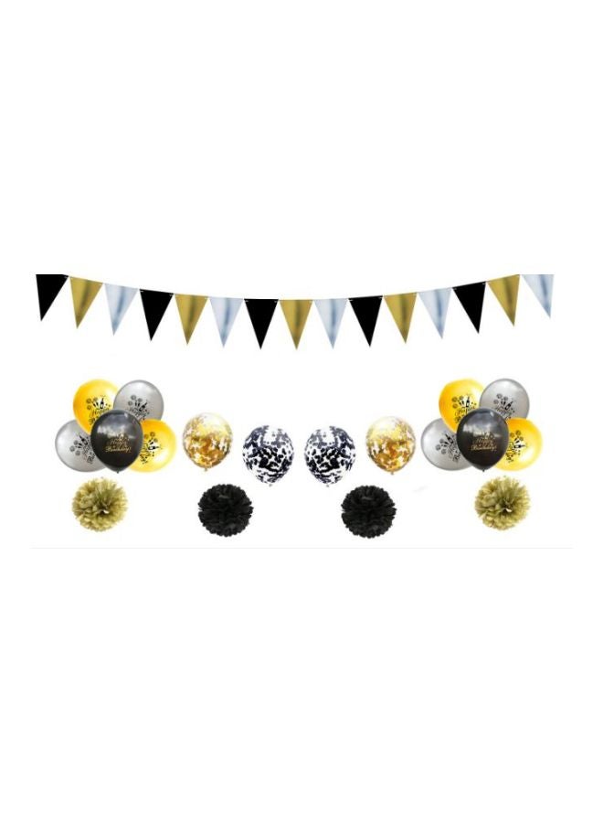 بيوينتي مجموعة بالونات للاحتفال بأعياد الميلاد تحمل عمر 80 سنة - Image 3