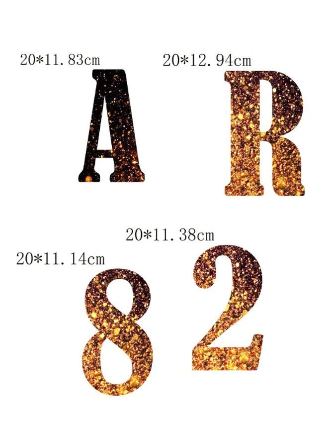 بيوينتي مجموعة بالونات مع راية تشكل عبارة "Happy 21st Birthday" مكونة من 42 قطعة - Image 4