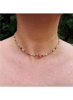 Alwan Nazar Boncuk Trend Choker Necklace  - Image 3