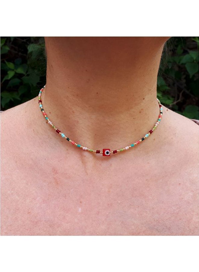 ألوان قلادة رقبة من نازار بونكوك بتصميم عصري - Image 3