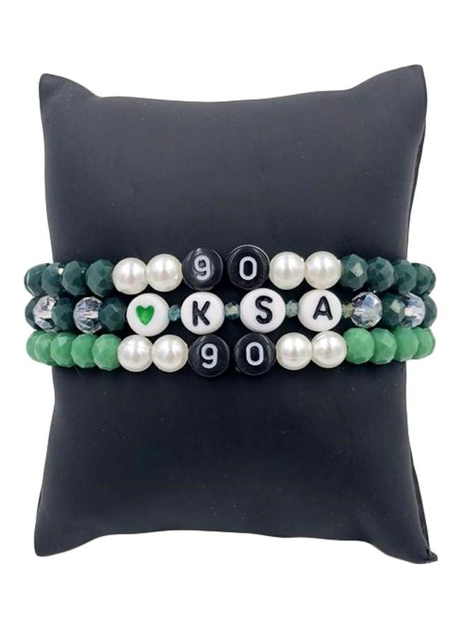 Liger Three Layered Beaded Bracelet  - Image 1