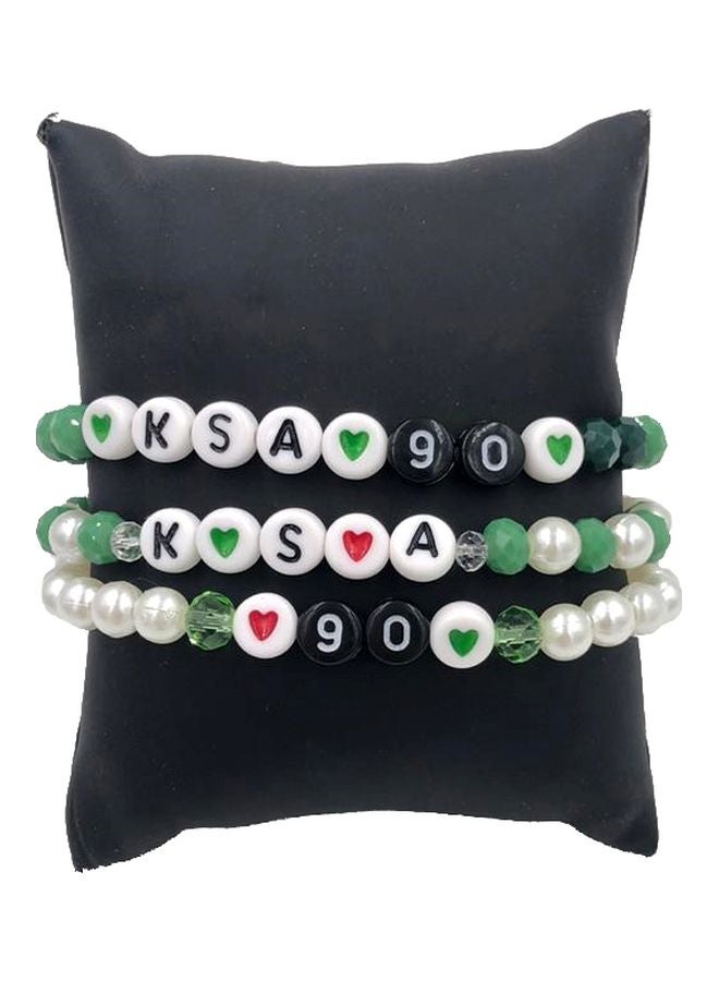Liger Three Layered Beaded Bracelet  - Image 1