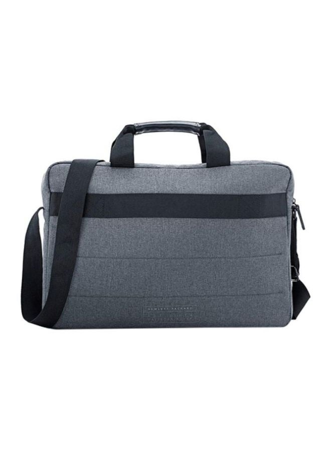 HP حقيبة بفتحة علوية للابتوب مقاس 15.6 بوصة رمادي/أسود - Image 2