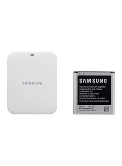 Spare Battery And Charging System For Samsung Galaxy S4 Zoom White