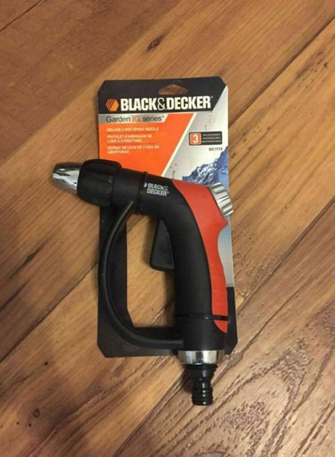 بلاك اند ديكر فوهة شديدة التحمل بزناد أسود/ فضي/ برتقالي - Image 3