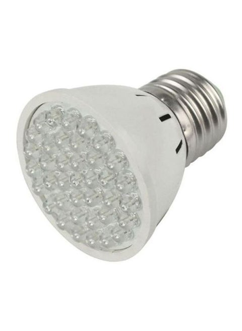 38 LED Hydroponic Lamp White/Silver