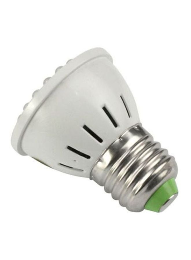 38 LED Hydroponic Lamp White/Silver
