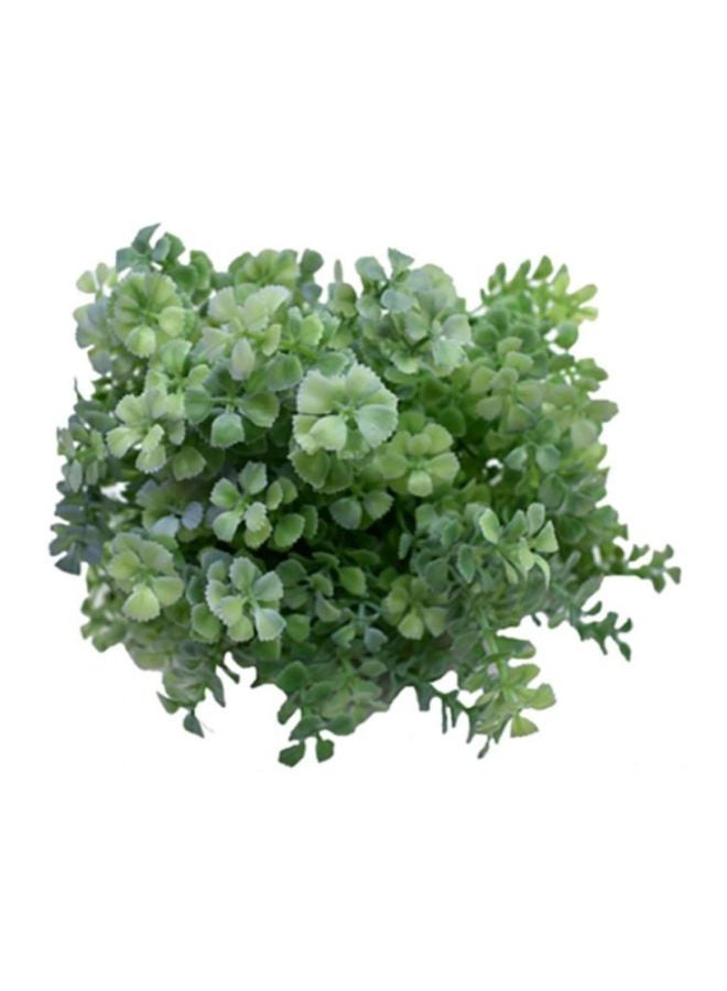 Yatai 2-Piece Artificial Plants Eucalyptus Leaves Shrubs Bunch Green 28 x 19centimeter  - Image 3
