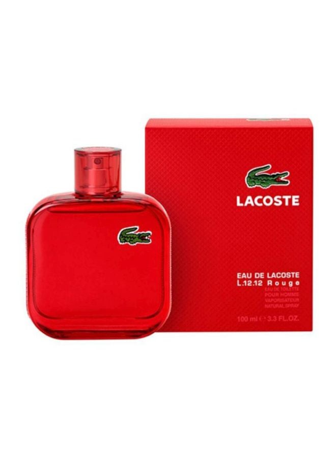 LACOSTE - L.12.12 Rouge Energetic EDT 100ml - Image 1