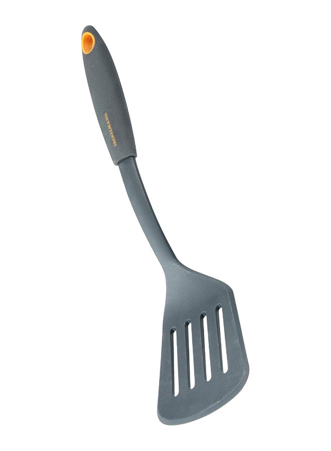FACKELMANN Slotted Turner With Soft Grip Grey  - Image 2