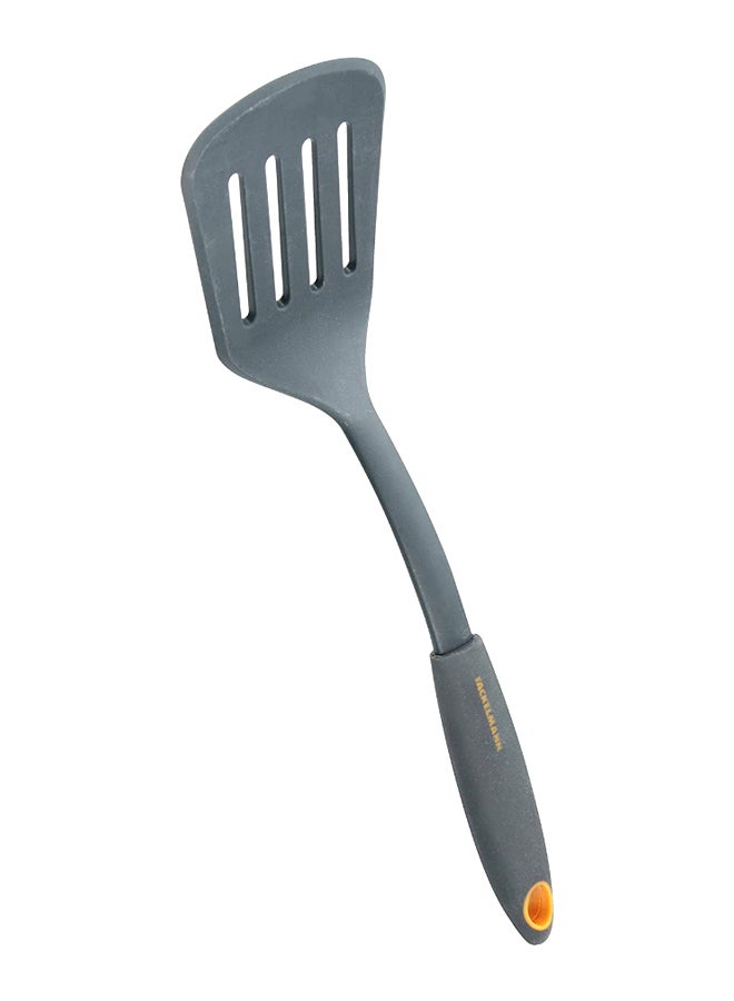 FACKELMANN Slotted Turner With Soft Grip Grey  - Image 3