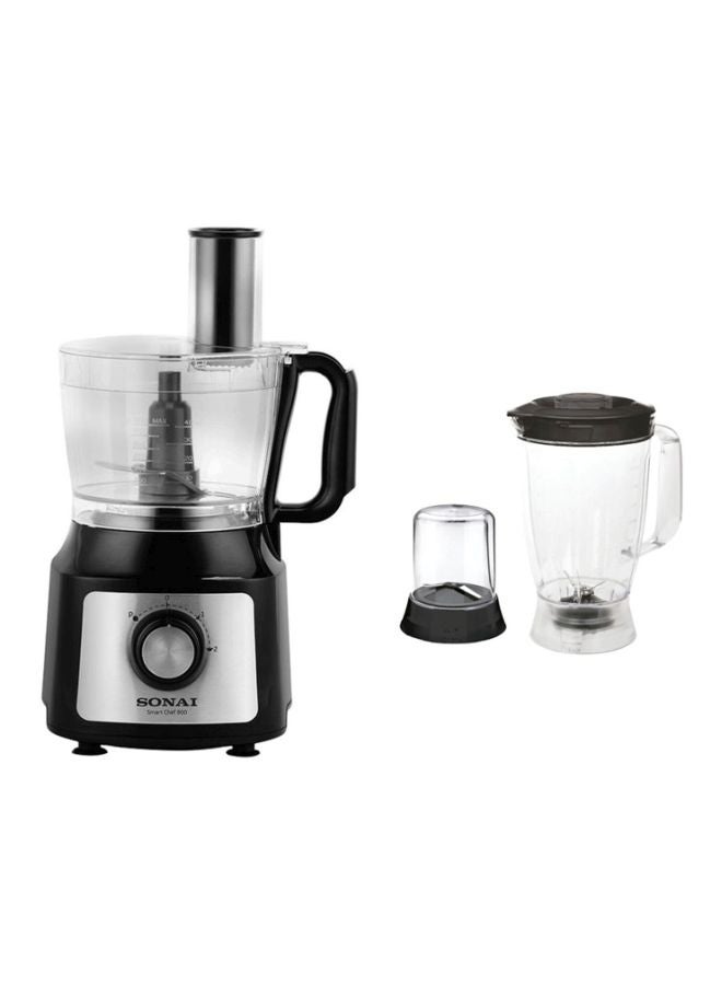 سوناي محضر طعام كهربائي 1.2 L 800 W SH-5800-Black أسود  - Image 1