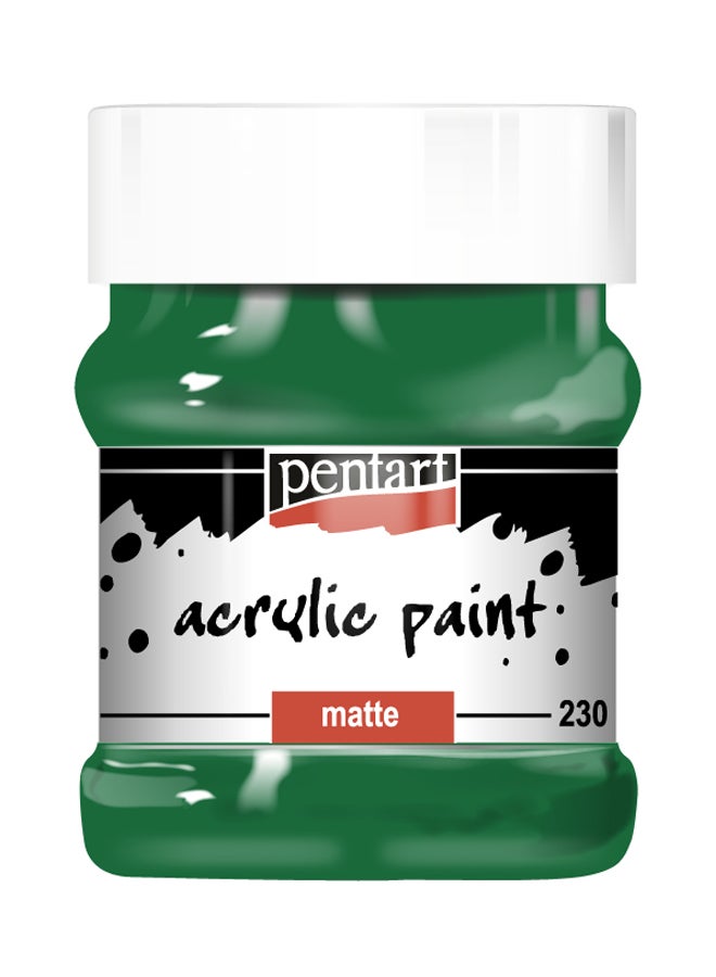 بينتارت طلاء أكريليك غير لامع أخضر
