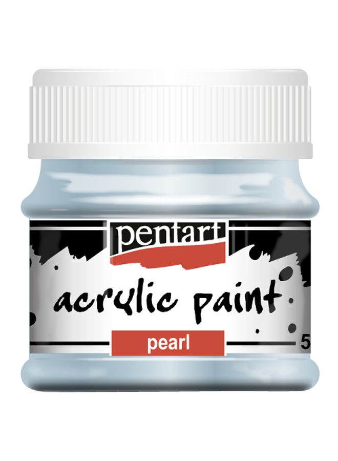 بينتارت طلاء أكريليك لؤلؤي أزرق