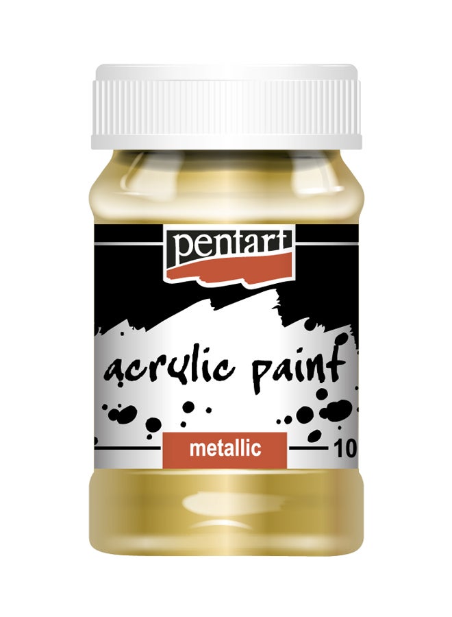 Acrylic Metallic Paint Gold