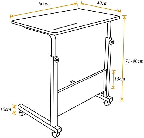 Royal Polar - Adjustable Side Table Black - Image 1