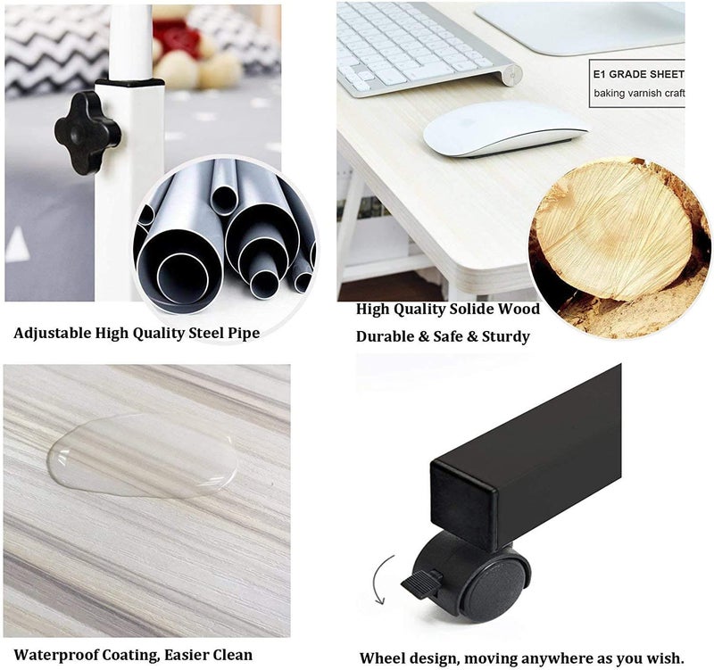 Royal Polar - Adjustable Side Table Black - Image 1