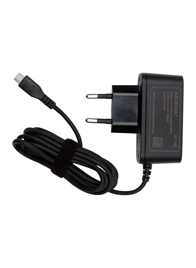 NOKIA - AC-10E Battery Charger Black - Image 1